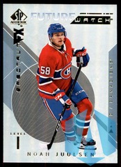 2018-19 SP Authentic Spectrum FX Future Watch Bounty Unscratched Noah Juulsen #S-44 Rookie